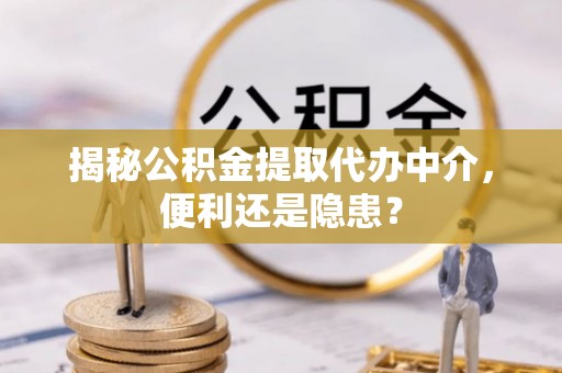 鹤岗揭秘公积金提取代办中介，便利还是隐患？