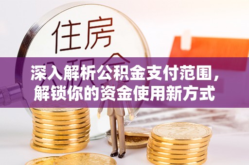鹤岗深入解析公积金支付范围，解锁你的资金使用新方式