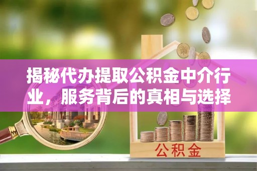 鹤岗揭秘代办提取公积金中介行业，服务背后的真相与选择指南