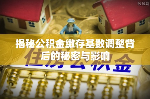 鹤岗揭秘公积金缴存基数调整背后的秘密与影响