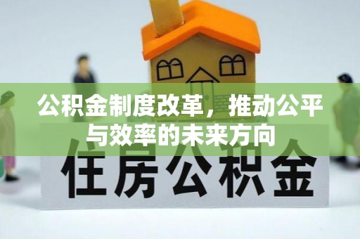 鹤岗公积金制度改革，推动公平与效率的未来方向